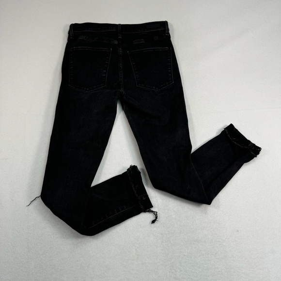Abercrombie And Fitch Super Skinny Jeans Womens Size 28/6S Black High Rise Stret - Picture 3 of 13